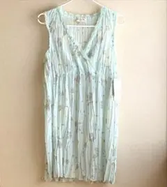 新品タグ付）INUJIRUSHI 犬印　ノースリーブ フレアーチュニック M-L