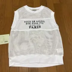 BLANC basque メッシュタンクトップ 試着のみ