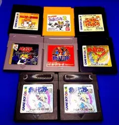 ゲームボーイソフト まとめ売り ポケットモンスター 赤 金 銀 その他