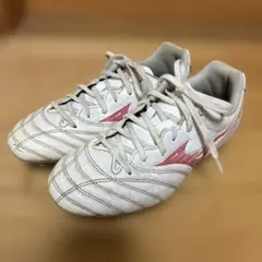 Mizuno モナルシーダネオ　サッカーシューズ ホワイト/レッド　23センチ
