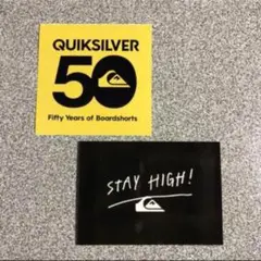 QUIKSILVER クイックシルバー sticker×2