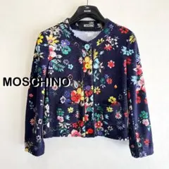 LOVE MOSCHINO ラブモスキーノ フラワープリント ジャケット