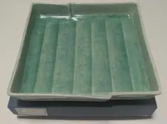 青磁とじめ鉢 約24cm