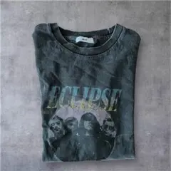 WIGG ECLIPSE 長袖Tシャツ ダークグレー バンドTシャツ 古着