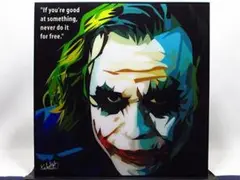 【新品 No 65】 ポップアートパネル JOKER アーサー フレック