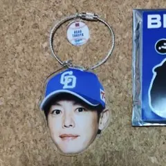 浅尾拓也 中日ドラゴンズ シークレット BIG FACE ワイヤーチャーム
