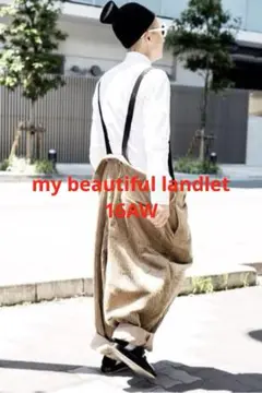 【18SS my beautiful landlet デニムサスペンダーパンツ】 m85238763357_1.jpg?1749531580