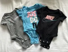 Nikeロンパース3枚セット(0~3ヶ月)