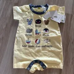 新品未使用タグ付き　ピングー　ロンパース