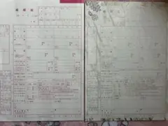 ゼクシィ　婚姻届　2枚セット