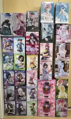 プライズフィギュアまとめ売り。