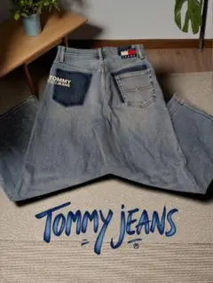 TOMMY JEANS ハイライズワイドデニム 25