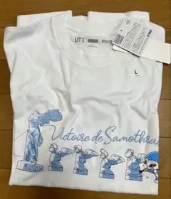 【新品タグ付】Lサイズ ドラえもん×ルーブル美術館限定コラボ UNIQLO