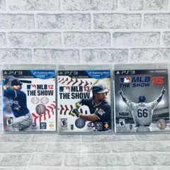 MLB 12, 13, 15 THE SHOW 3本セット　(輸入版)