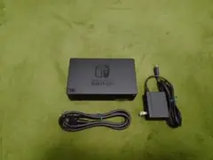 任天堂スイッチ　純正　ドッグ　switch ドック　HDMI ACアダプタ付き