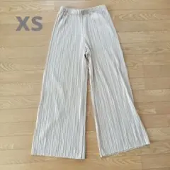 UNIQLO ストライプ ワイドパンツ XS