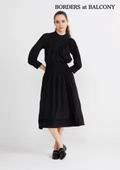 ボーダーズアットバルコニー ワンピース BACK CUT OUT DRESS
