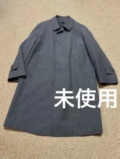 未使用 オンワード ロング コート グレー M