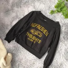 チャンピオン champion 古着 レディース スウェット 長袖 車 【M】