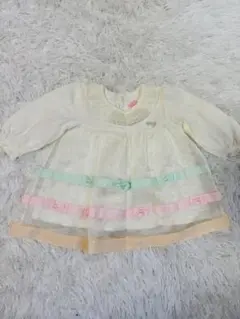 メゾピアノ⭐︎チュールワンピース70㎝