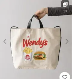 ear PAPILLONNER 2WAYバッグ「WENDY’Sコラボ」 キナリ