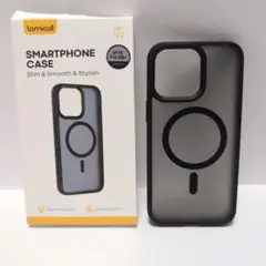 iPhone 15 Pro Max ケース マグセーフ 対応 ブラック 黒