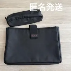 TUMI トゥミ　パソコンケース&コードポーチ　セット品　ブラック