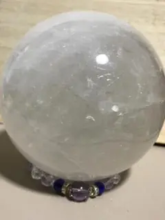 水晶丸玉　２kg スフィア