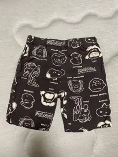 ✨美品✨スヌーピーPEANUTS130　ハーフパンツ　ダークグレー　ほぼ未使用