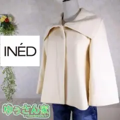 美品 イネド コート アウター ベージュ