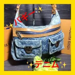 ✨ ルイヴィトン ❣️モノグラム ❣️デニム ❣️バギーPM ❣️ショルダーバッグ ✨