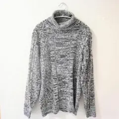Mサイズ ニット セーター 美品 おしゃれ ケーブルニット