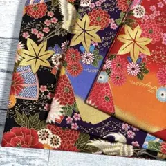 シーチング生地 和柄 3枚セット SALE