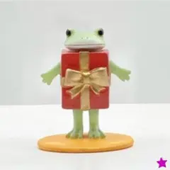 【22AW新商品他・コポー】コポー プレゼント姿のカエル