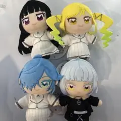 GIGO限定 ロックは淑女の嗜みでして ぬいぷりけ 4種セット