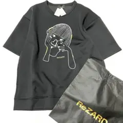 新品 ReZARD ×山口真人コラボ 半袖トレーナー　スウェット　XL 新品 ReZARD ×山口真人コラボ 半袖トレーナー スウェット XL