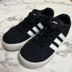 adidas ブラック スニーカー 3本ストライプ 14.5CM アディダス