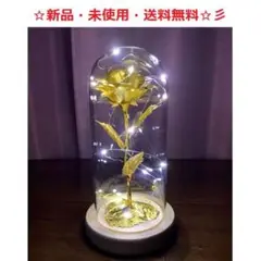 新品♪即購入可♪とてもキュート・LEDフェアリーライトゴールドローズ・BOX付♬