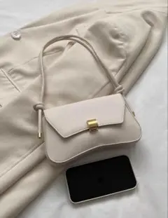 【最終値下げ 新品】2wayミニショルダーバッグ 白