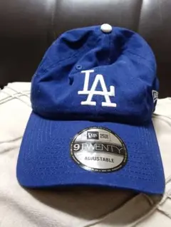 New Era 9TWENTY 青キャップ 調整可能