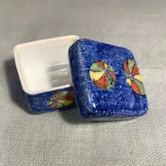 陶器　風船柄　小物入れ？