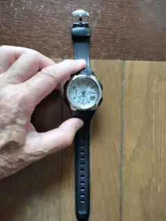 電池交換済稼働品【CASIO】WAVE CEPTOR MVQ-400