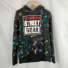 VISION STREET WEAR　パーカー　スプラッシュ　LL　B2433