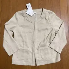 未使用・新品！Te chichi テチチ 薄手ノーカラージャケット