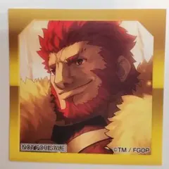 FGO最終再臨展 特典 選択画面風ステッカー イスカンダル
