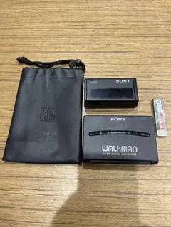 SONY WM-190 カセットプレーヤー オートリリモコンとケース付き SONY WM-190 カセットプレーヤー オートリリモコンとケース付き