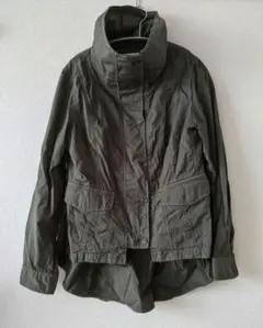 【訳あり】プラステ PLST アシンメトリー ミリタリージャケット