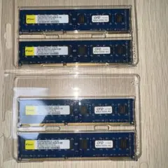 CFD W3U1333Q-4G 4GB DDR3 メモリ 4枚セット