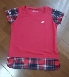 バボラ　Babolat　Tシャツ　赤　Mサイズ