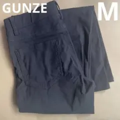 GUNZE 黒 スキニーパンツ ストレッチパンツ Mサイズ グンゼ